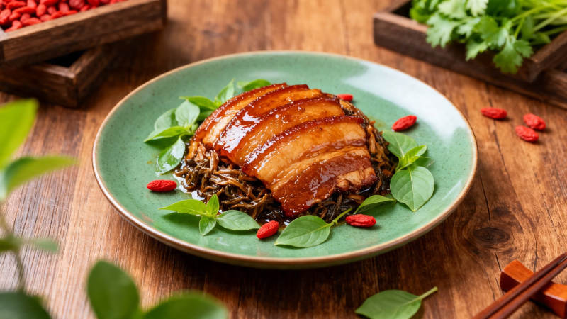 梅菜扣肉 香糯诱人图片