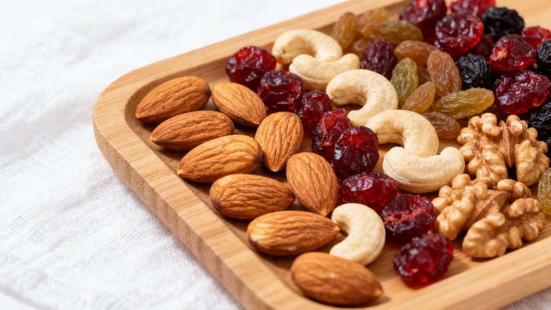 坚果果干拼盘 营养美味图片