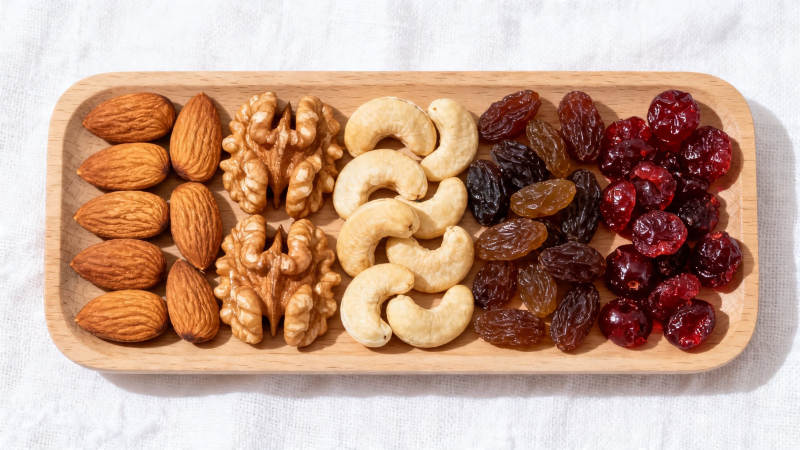 坚果果干拼盘 营养美味图片