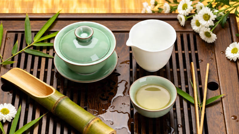 竹韵茶香 静品清欢图片