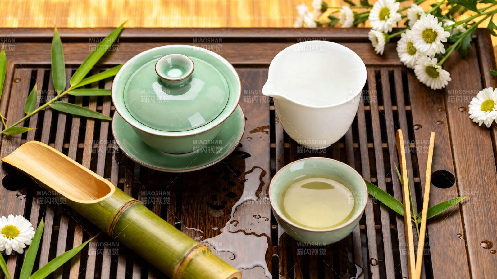 竹韵茶香 静品清欢图片