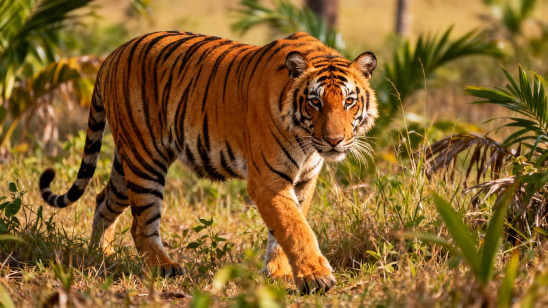 猛虎巡林 王者风范图片