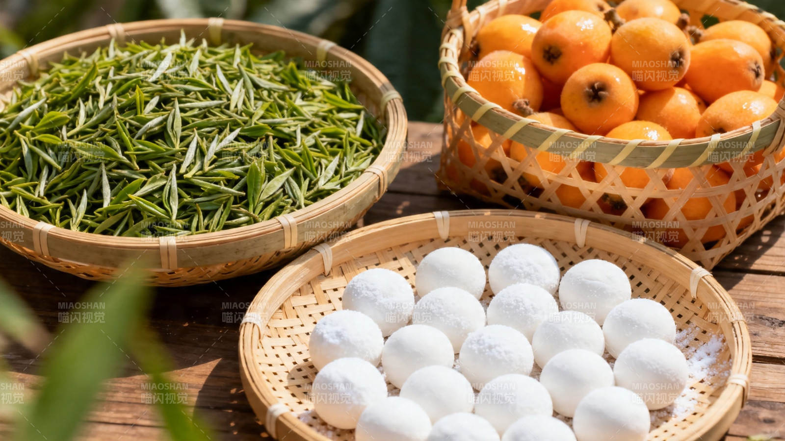 茶香果甜 糯米团子暖人心图片