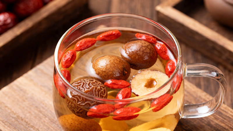 红枣枸杞养生茶图片