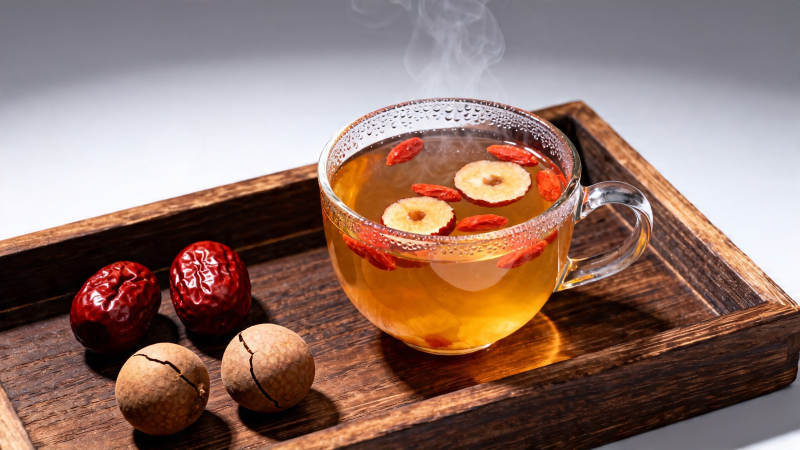 红枣枸杞茶 暖身养生饮图片