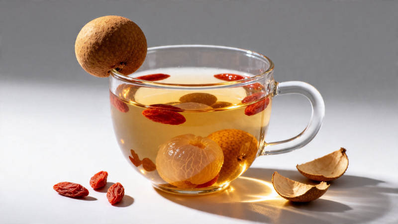 桂圆枸杞茶 养生暖身饮图片