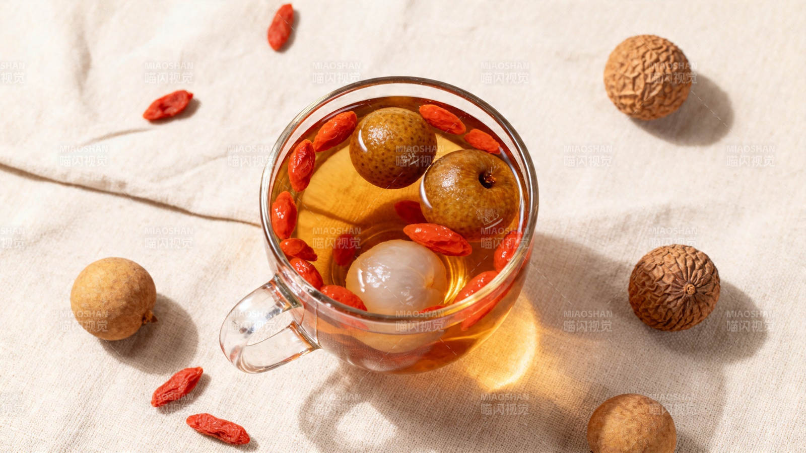 桂圆枸杞茶 暖身又养颜图片