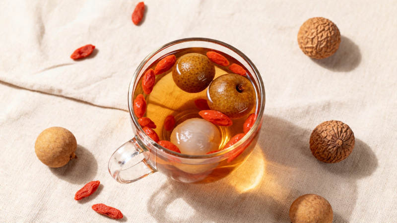 桂圆枸杞茶 暖身又养颜图片