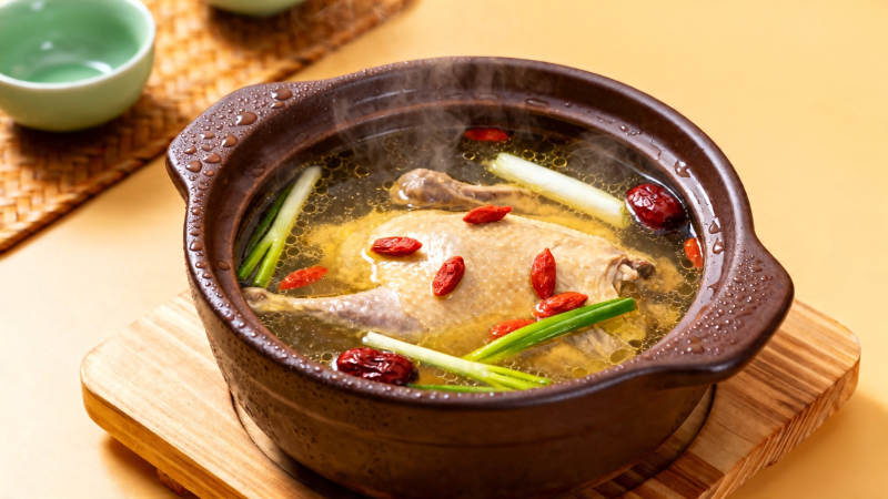 枸杞老鸭汤 滋补养生佳品图片