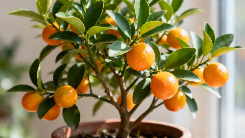 盆栽金橘 硕果累累图片