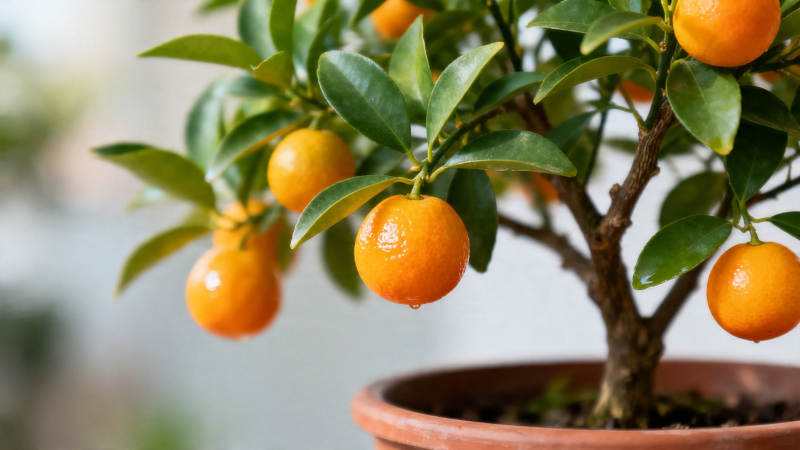 盆栽金橘 硕果累累图片