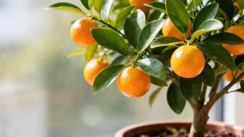 盆栽金橘 硕果累累图片