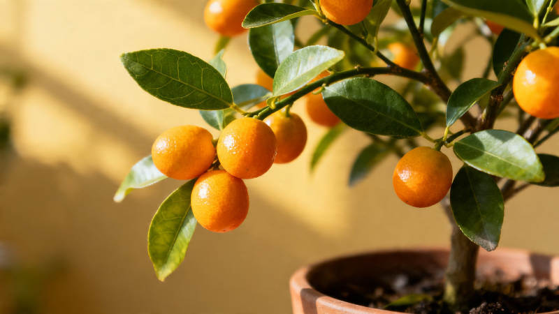 盆栽金橘 硕果累累图片