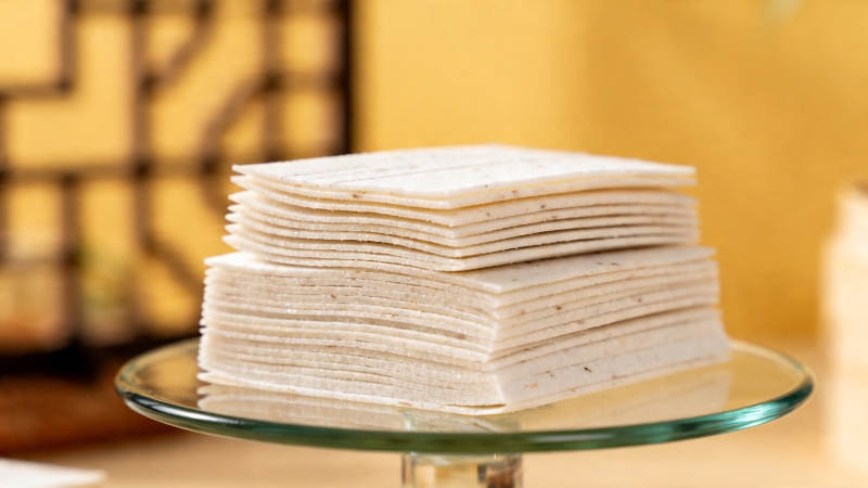 千层薄饼 层层分明香软图片