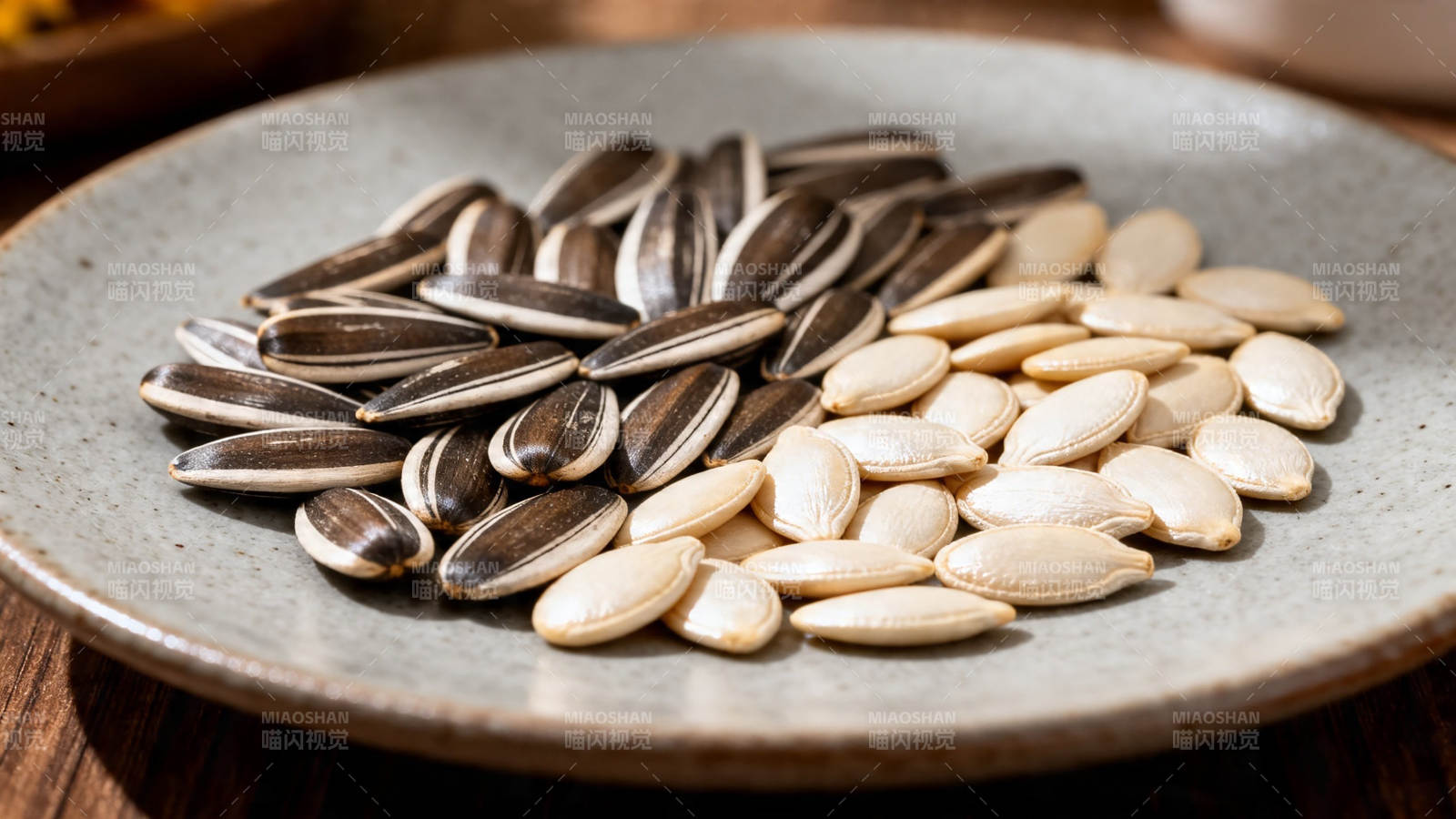 瓜子南瓜子拼盘图片