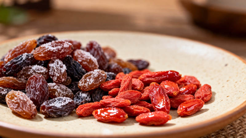枸杞葡萄干 养生小零嘴图片