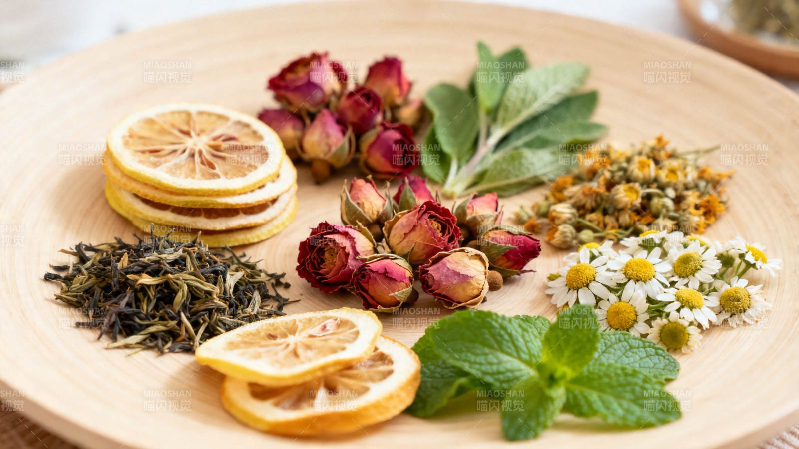 花草茶原料精选展示图片