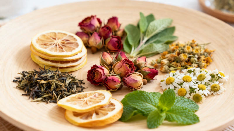 花草茶原料精选展示图片