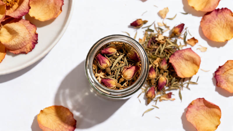 玫瑰草本茶 静享时光图片