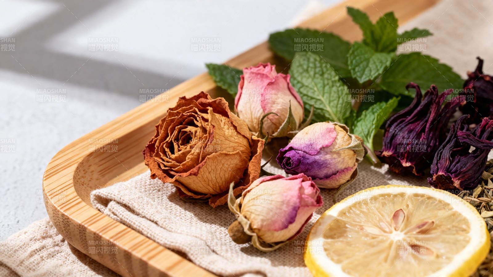 花草茶韵 柠檬薄荷香图片