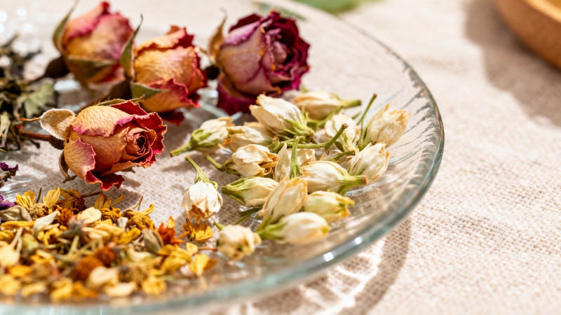 干花静美 时光留香图片