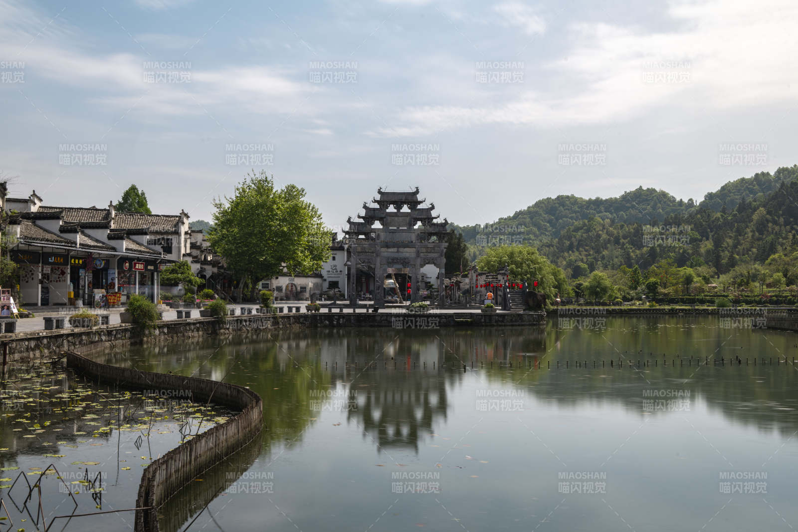 古村水影 徽韵悠然图片
