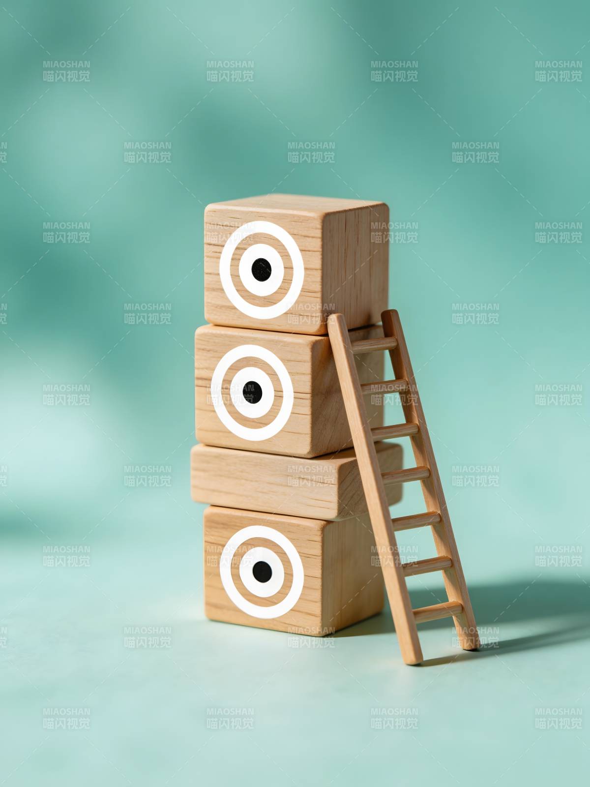 木块叠高 梯子助 climb图片