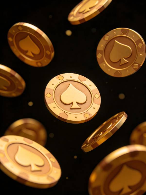 金币飞舞 黑金奢华风图片