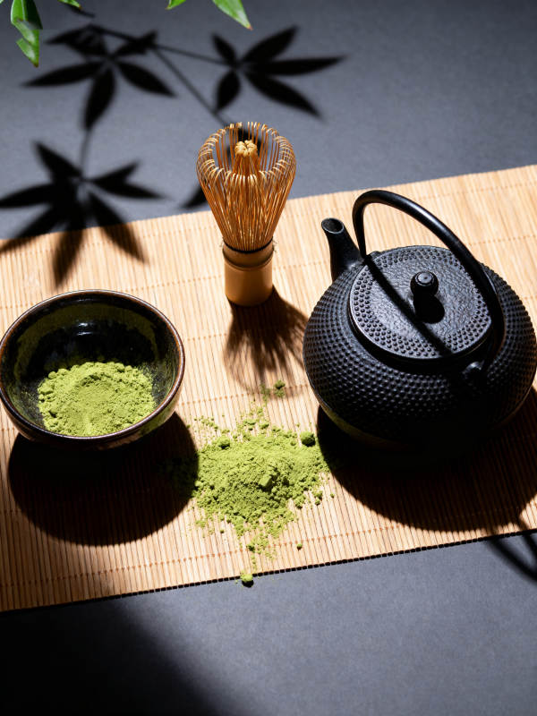 抹茶茶道 光影雅韵图片