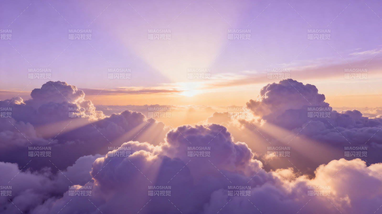 云海日出 霞光万丈图片