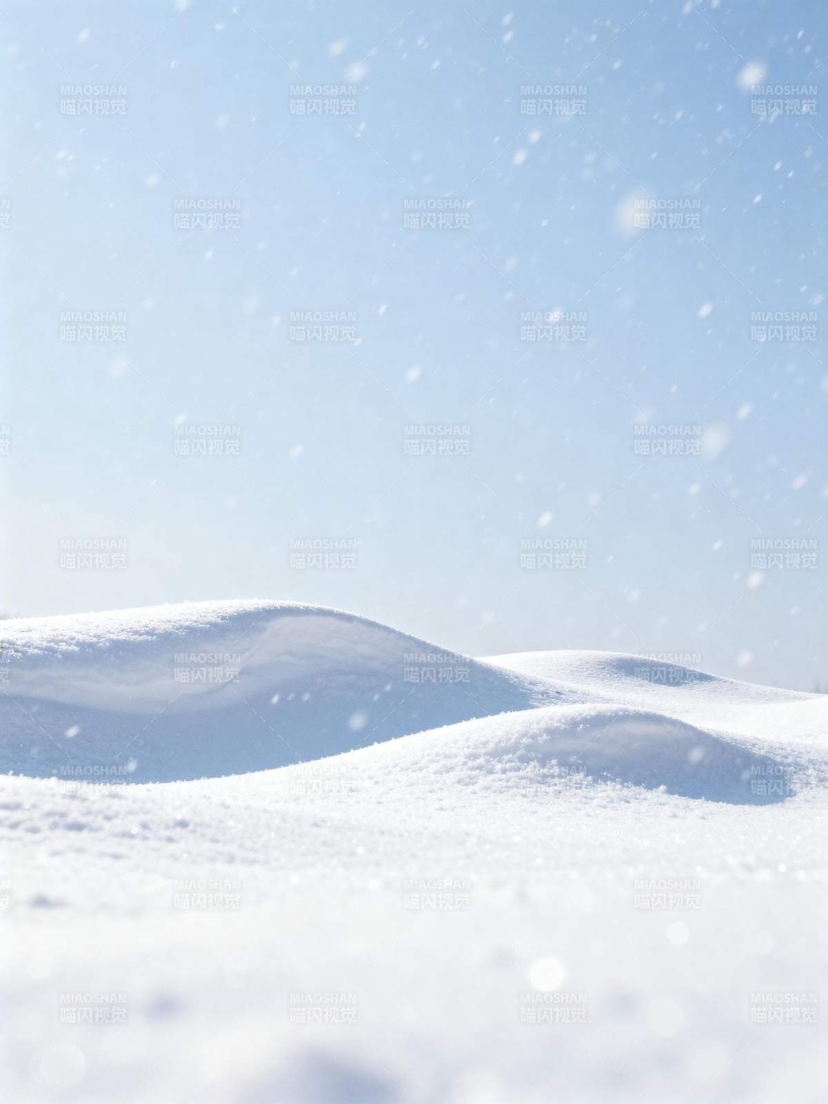 雪落无声 静美如画图片