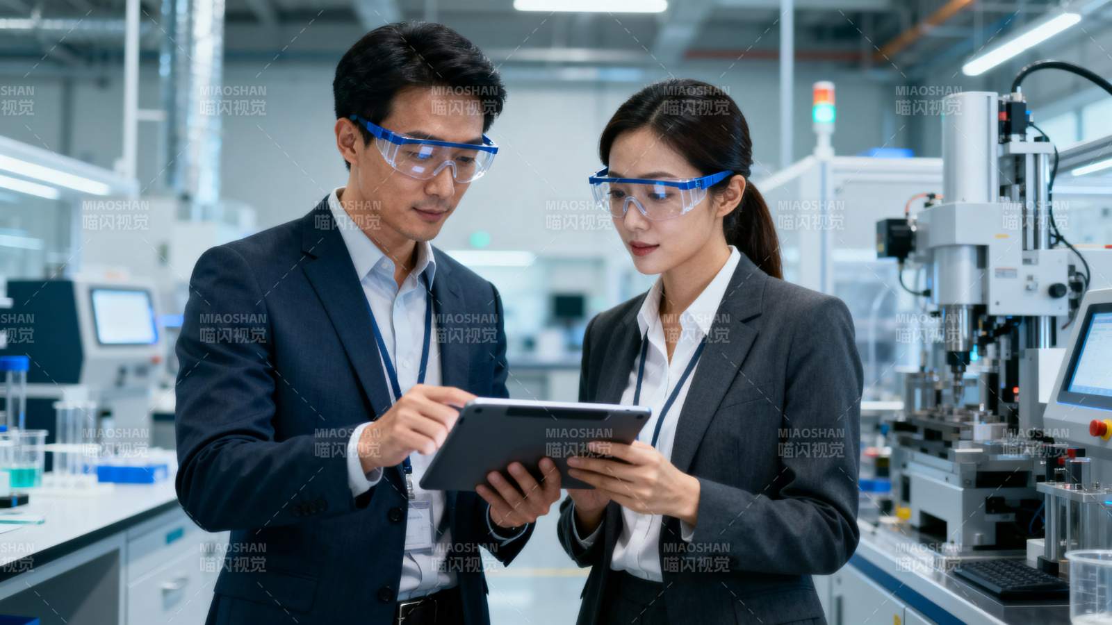工厂智能巡检中图片