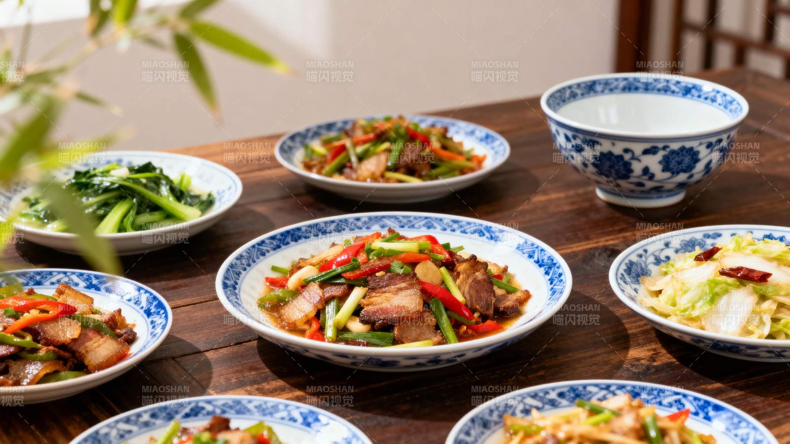 家常美味 六菜一汤暖人心图片