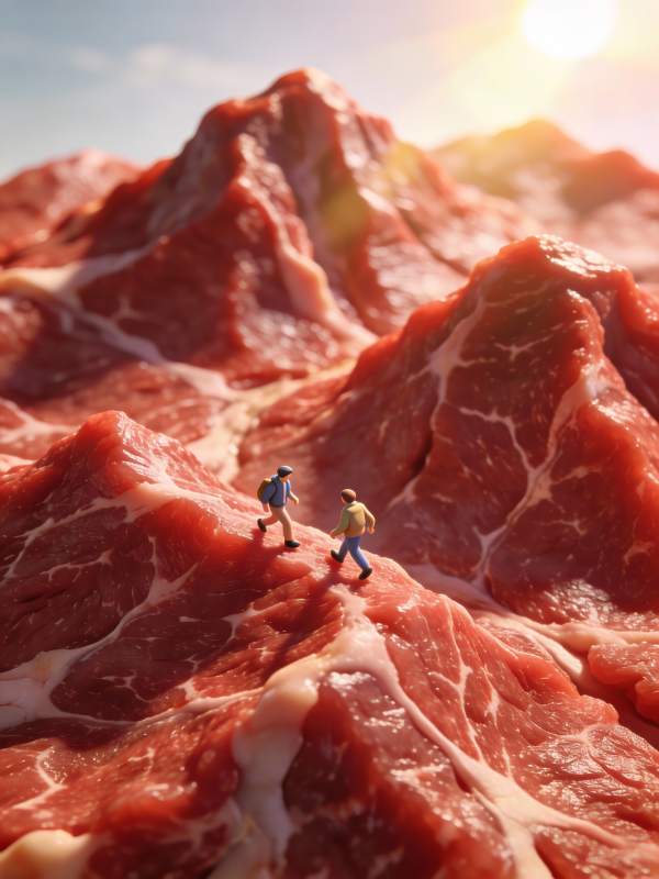肉山徒步记图片