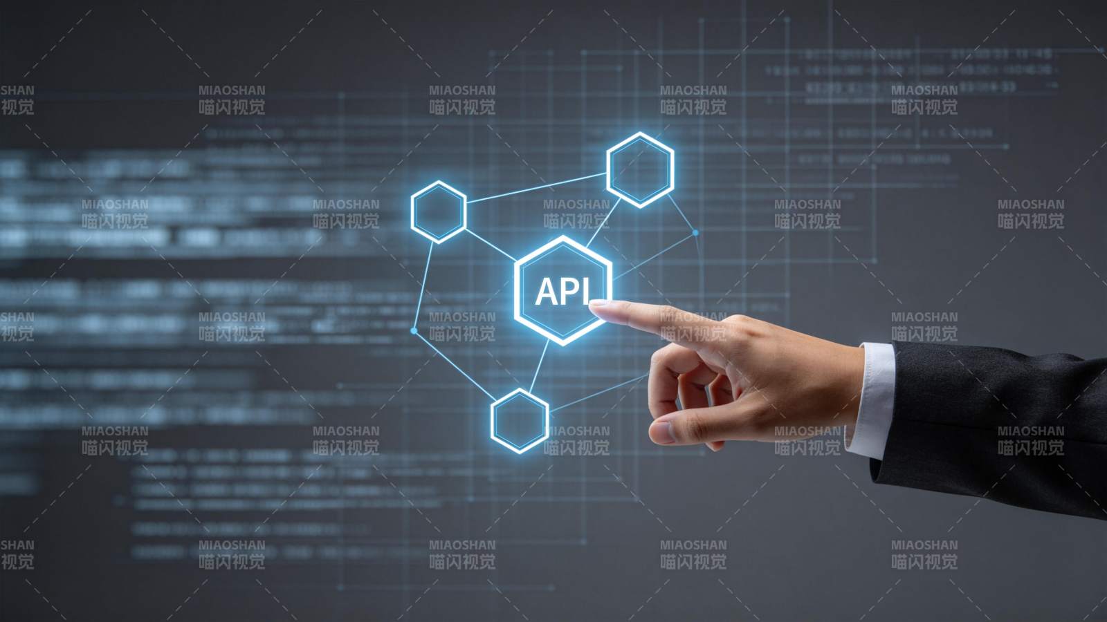 指尖触控API科技界面图片