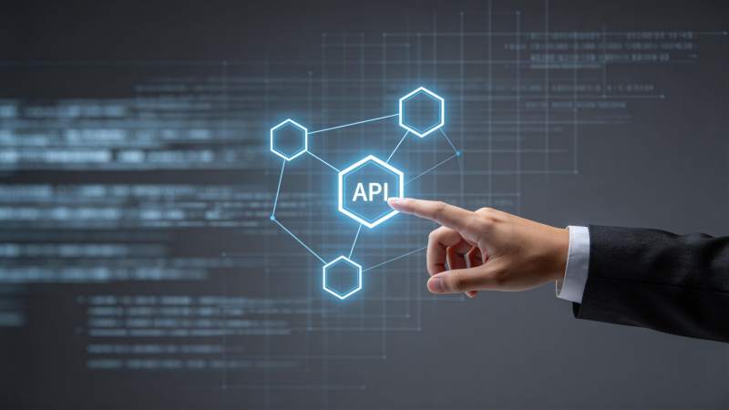 指尖触控API科技界面图片
