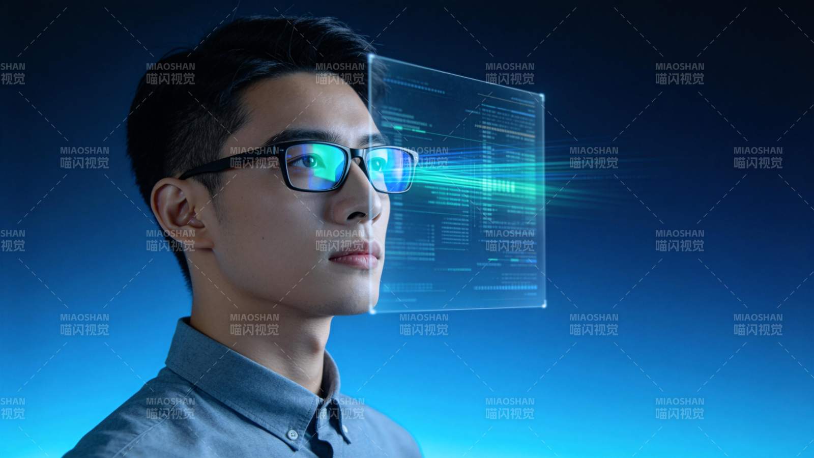 智能眼镜未来科技体验图片
