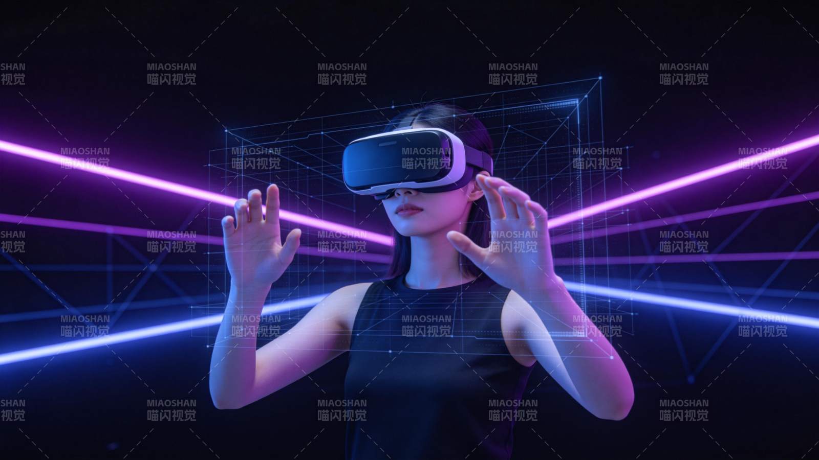 VR未来 霓虹交互新体验图片
