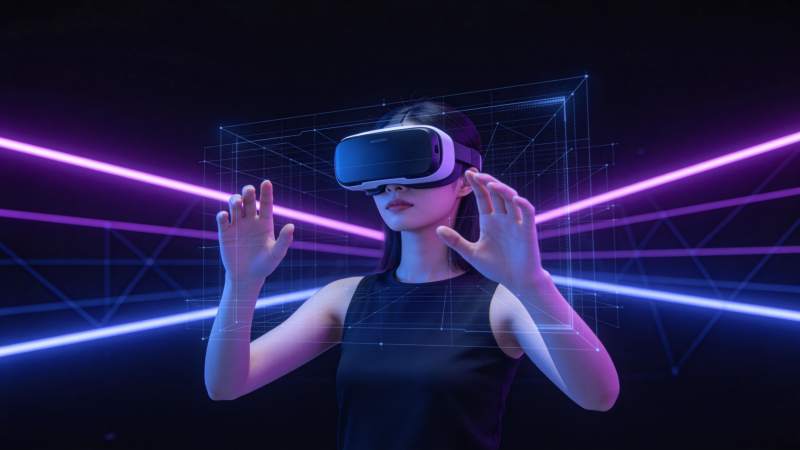 VR未来 霓虹交互新体验图片