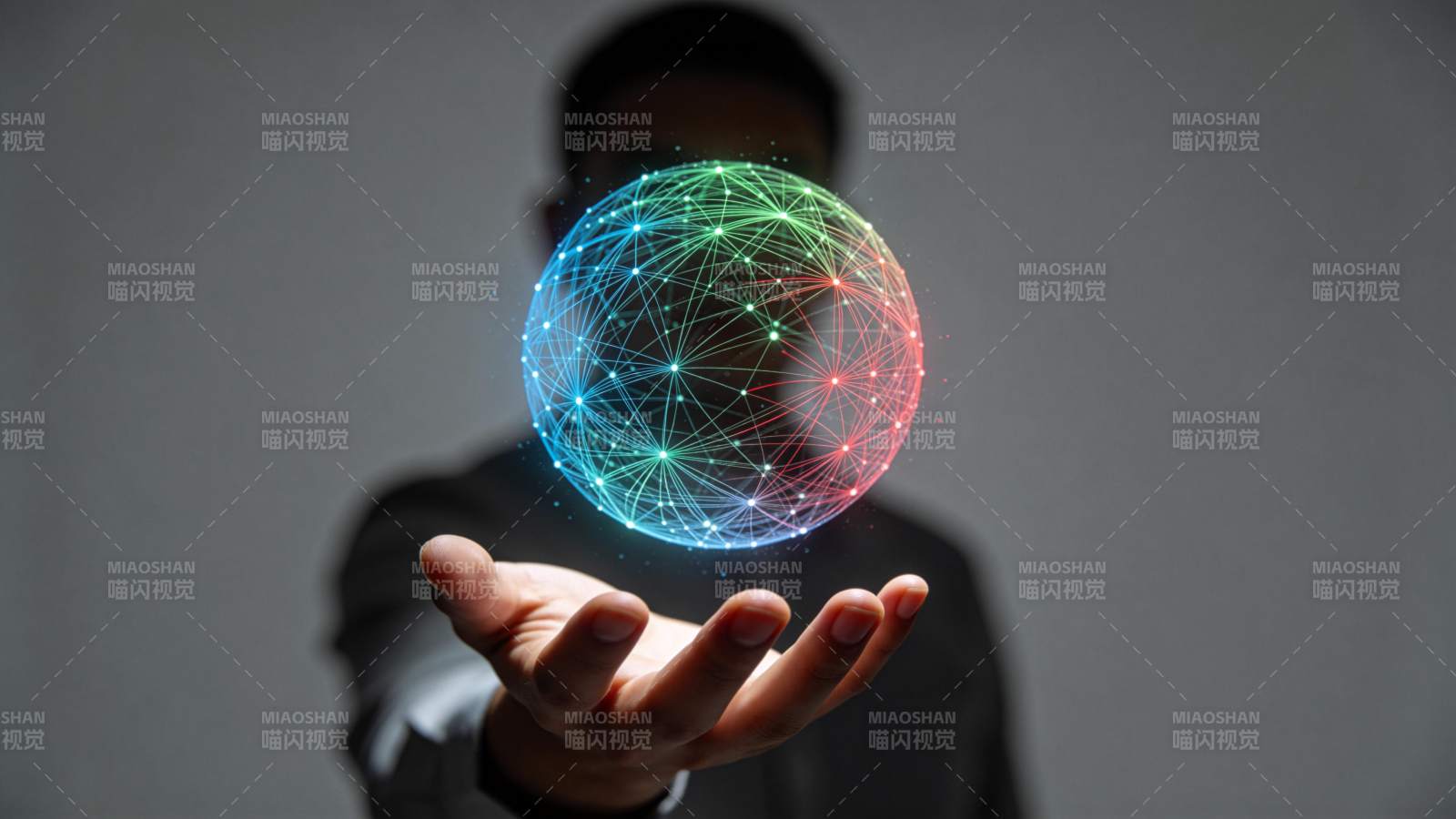 掌中全息地球网络图片