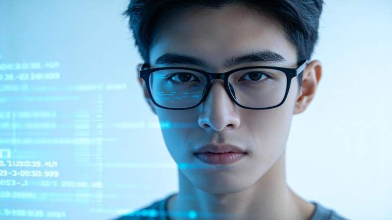 科技少年 代码映眸图片