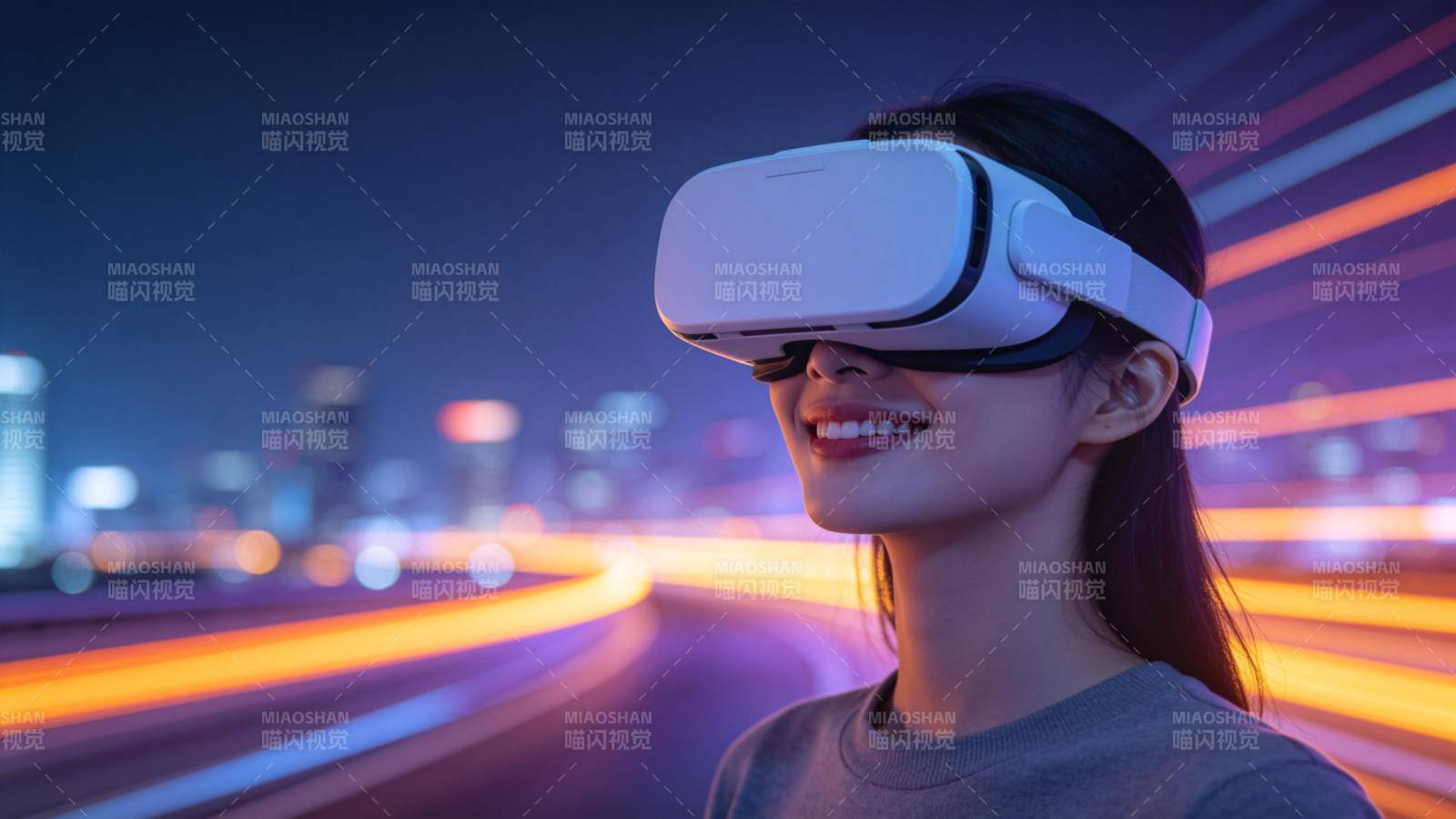 VR沉浸未来夜城体验图片