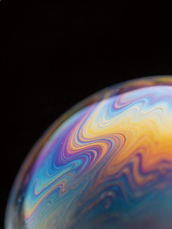 彩色泡泡特写 梦幻 swirls图片