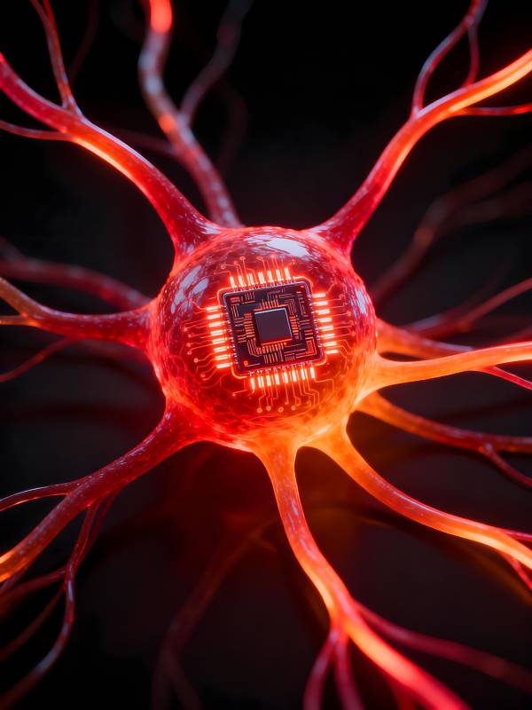神经芯片 生物与科技的融合图片