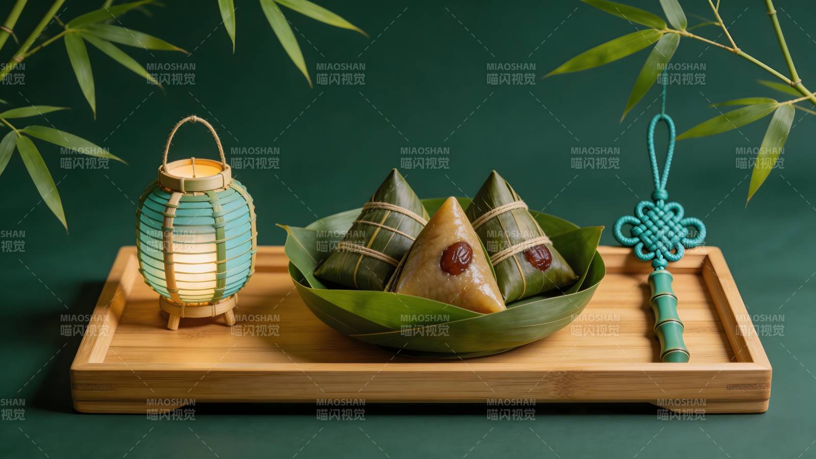 粽香端午 竹韵灯笼伴佳节图片
