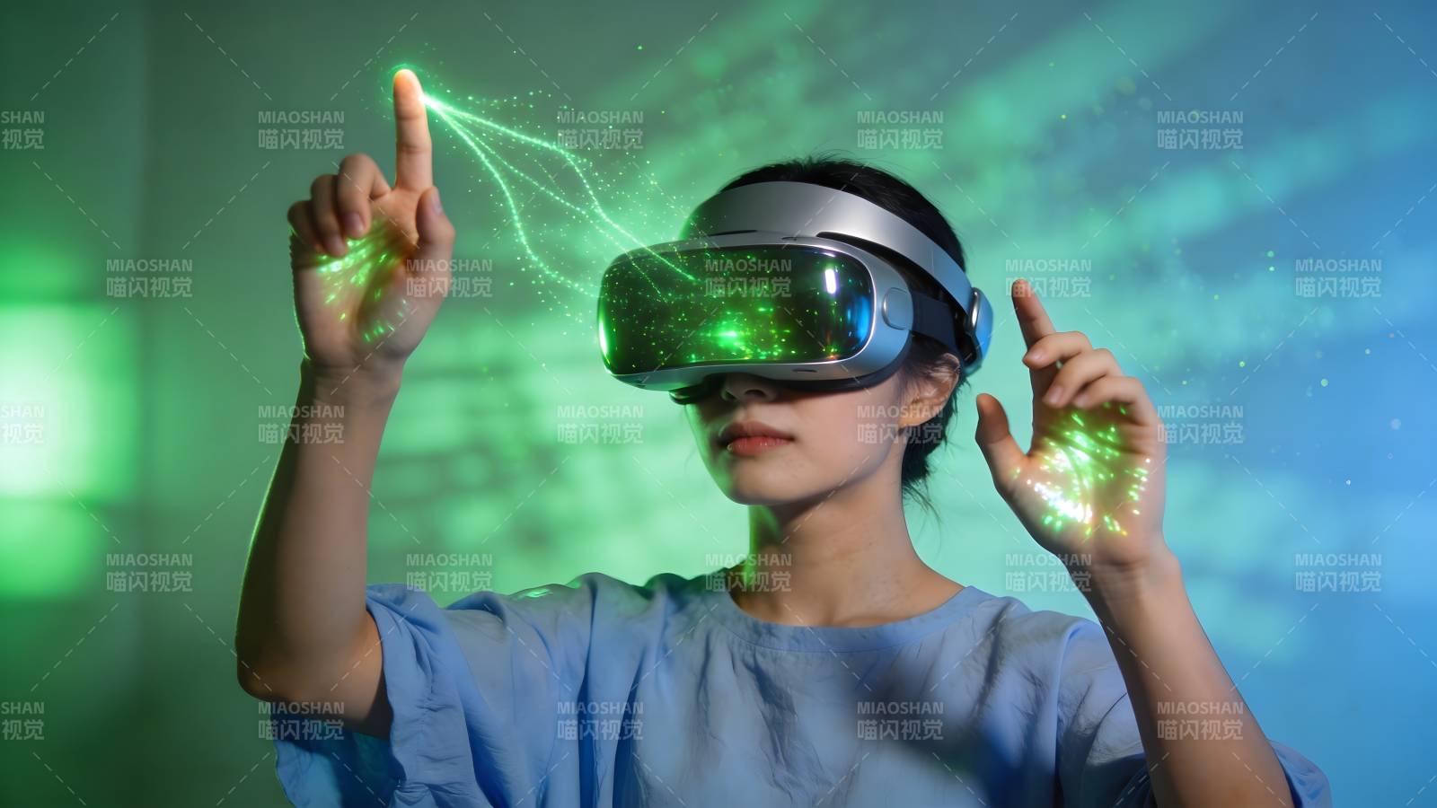 VR触控未来科技体验图片