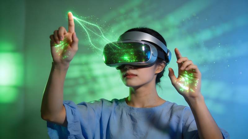 VR触控未来科技体验图片