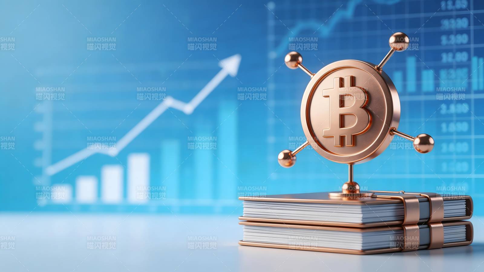 比特币上涨趋势图景图片