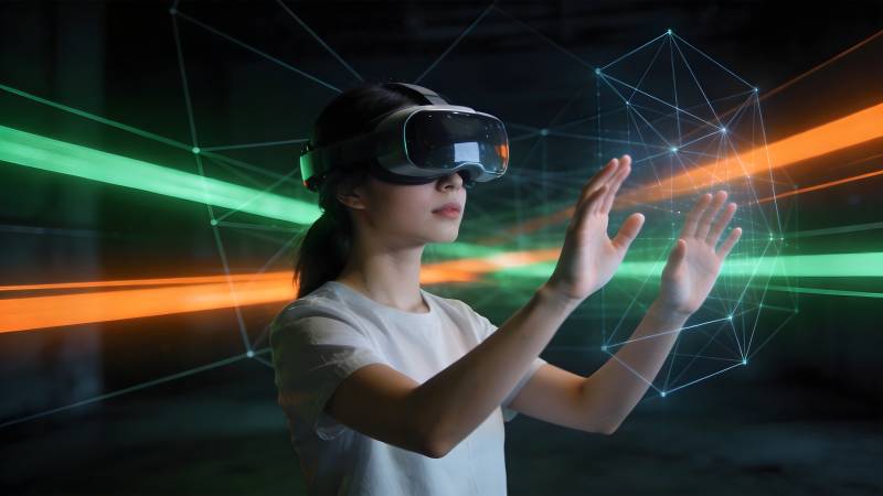 VR交互 触碰未来数字世界图片
