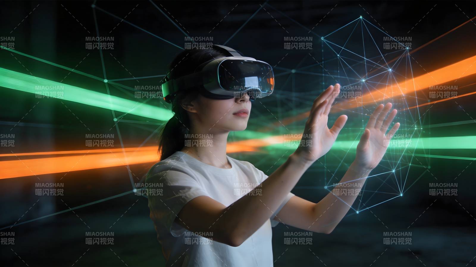 VR交互 触碰未来数字世界图片
